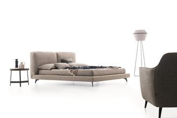SOUND - Fabric bed with upholstered headboard by Ditre Italia - view 3